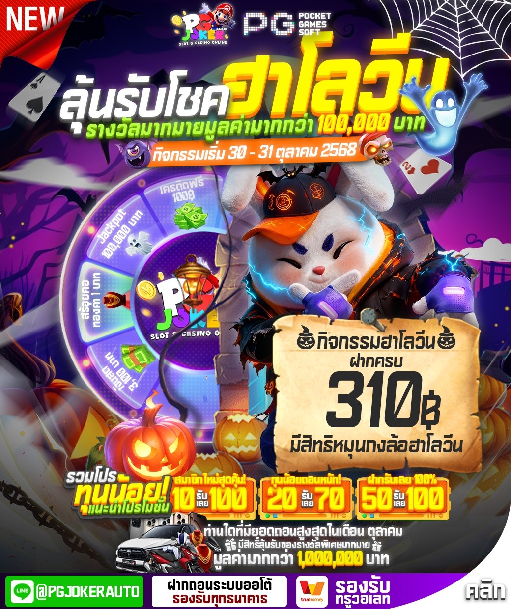 โค้ดเครดิตฟรี 30 ล่าสุด Joker8888 2025
